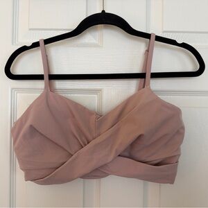 Buffbunny Ivy Wrap Sports Bra in Berry